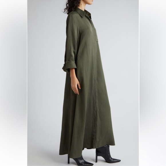 TWP “Jenny’s Gown” Flowing Maxi Shirt Dress - size XS - VGUC (see photos) - Picture 3 of 16